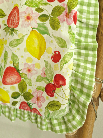 Sac FRUITI'FOU - vichy vert